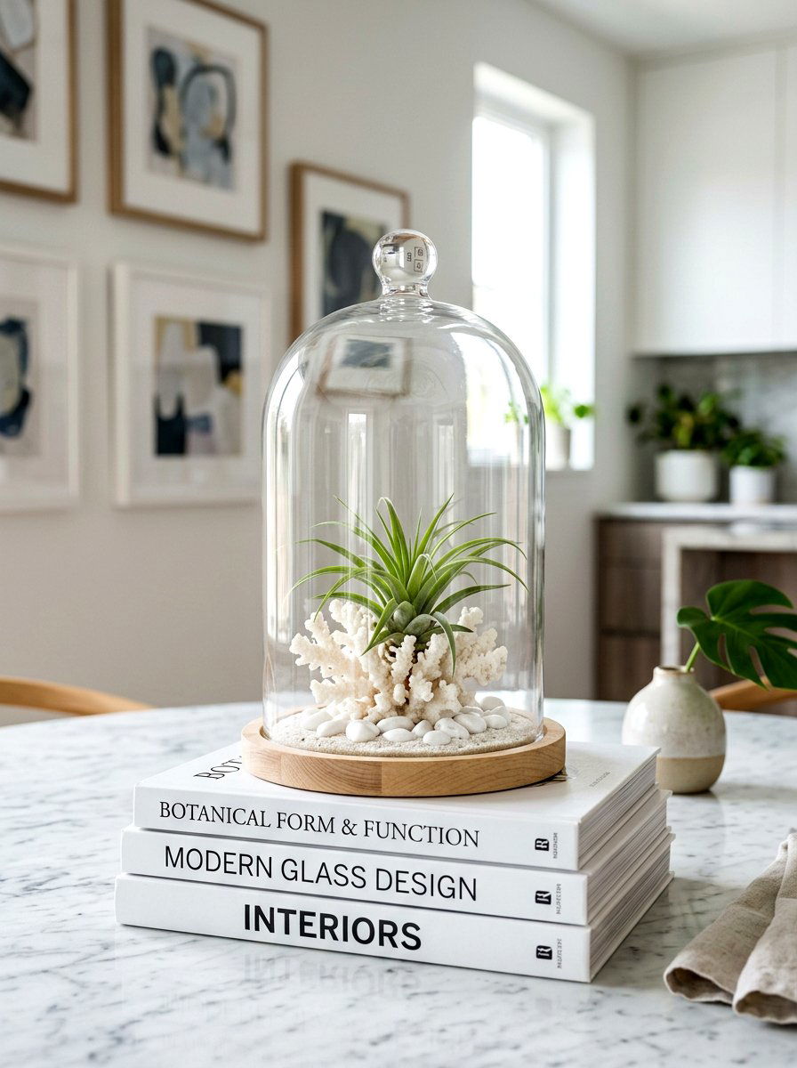 Glass Kitchen Table Cloche - 30 kitchen table decor ideas
