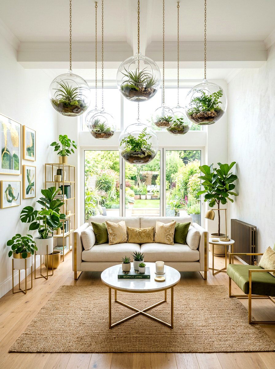 Glass Orb Terrariums - 30 extra celestial living room ideas