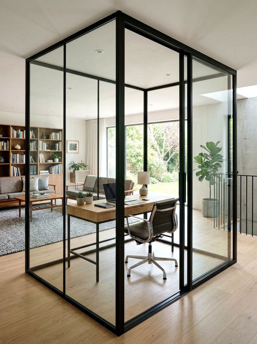 Glass Partition Office - 30 private study room ideas