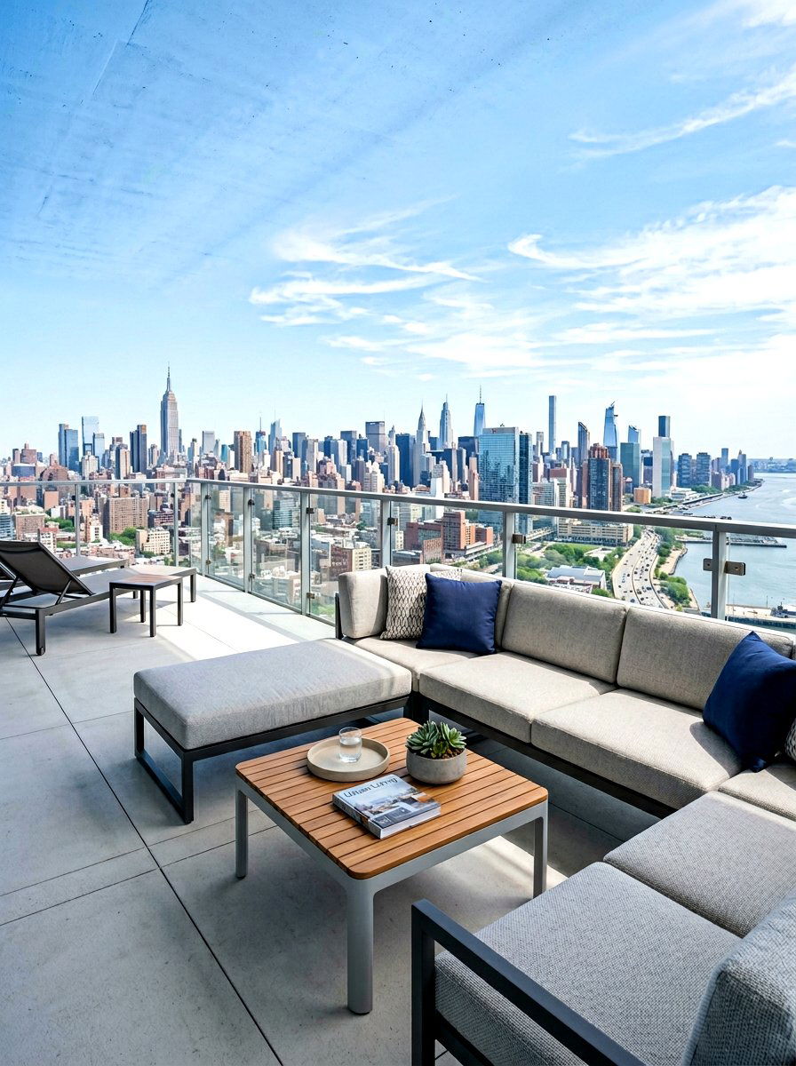Glass Railing Balcony Furniture - 30 balcony seating nook ideas