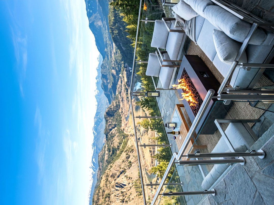 Glass Railing Fire Lounge - 30 sunken fire lounge ideas