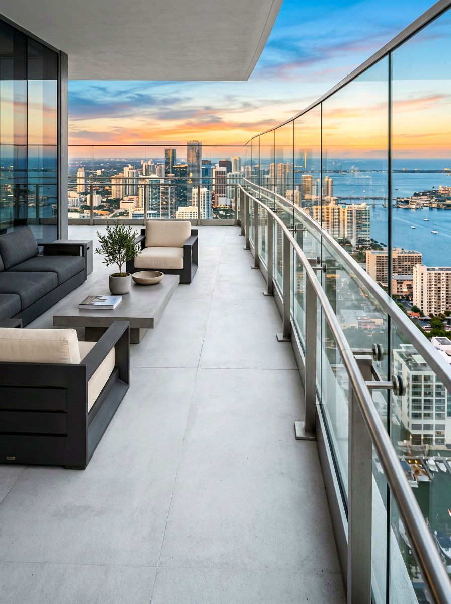 Glass Railing Rooftop - 30 rooftop patio lounge ideas aesthetic
