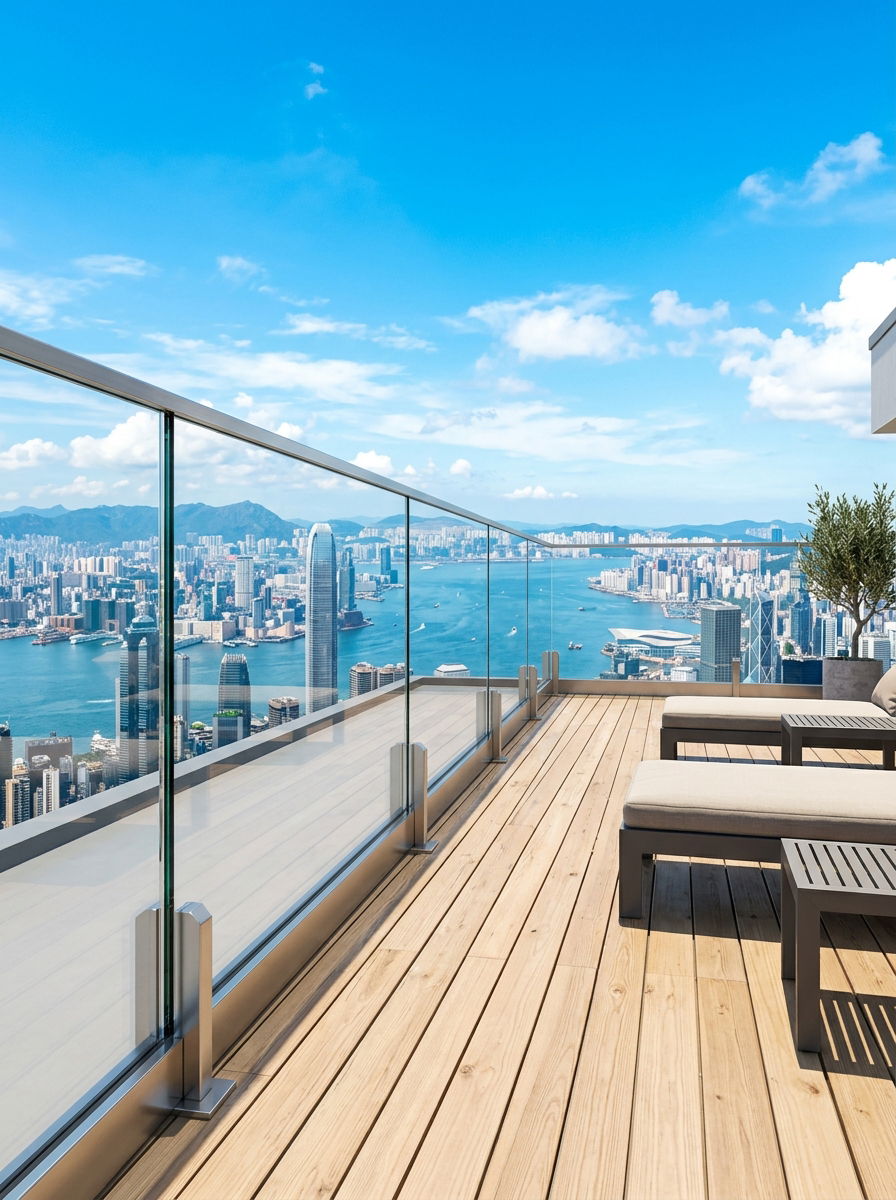 Glass Railing Rooftop - 30 rooftop deck ideas