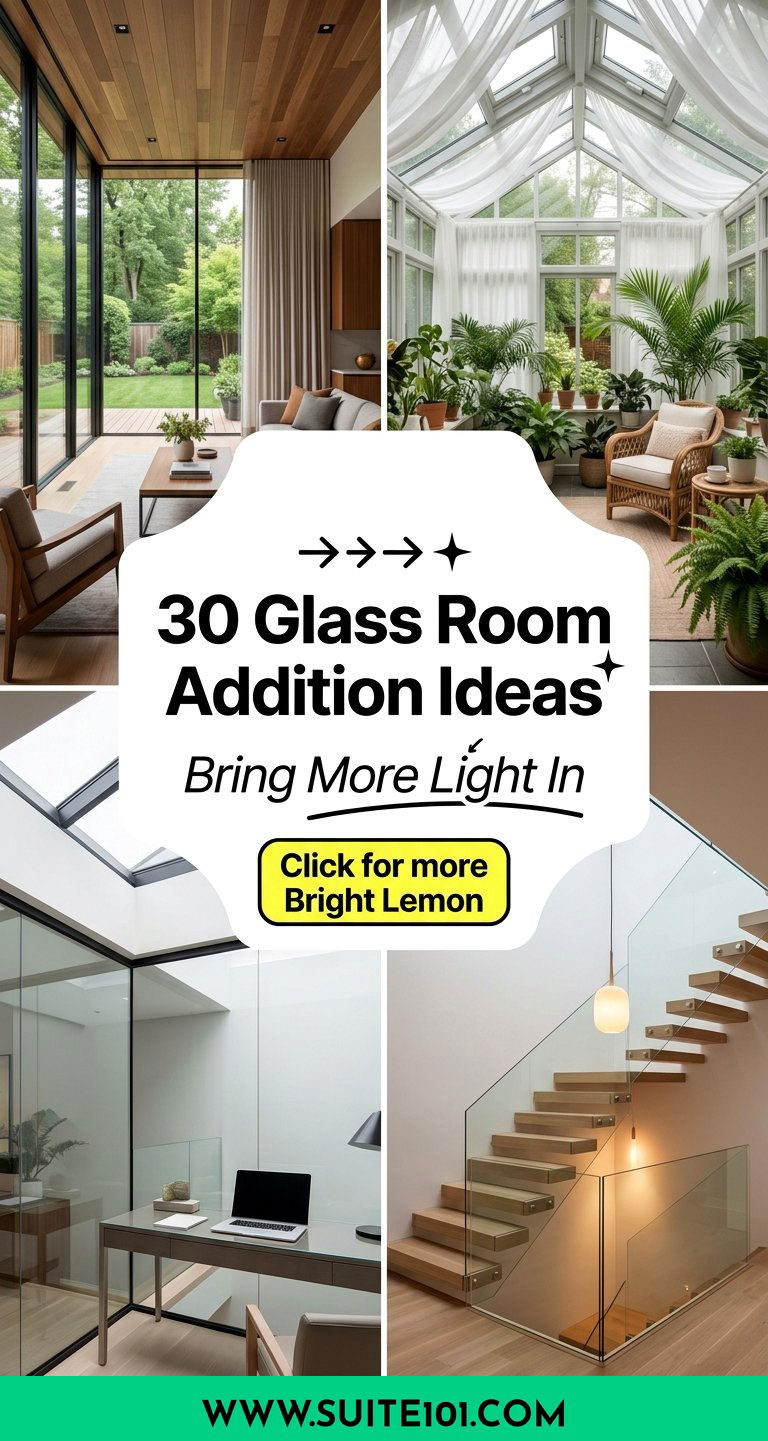 Glass Room Addition Ideas 30 Sleek Ways to Bring Light Inside - Glass Room Addition Ideas: 30 Sleek Ways to Bring Light Inside
