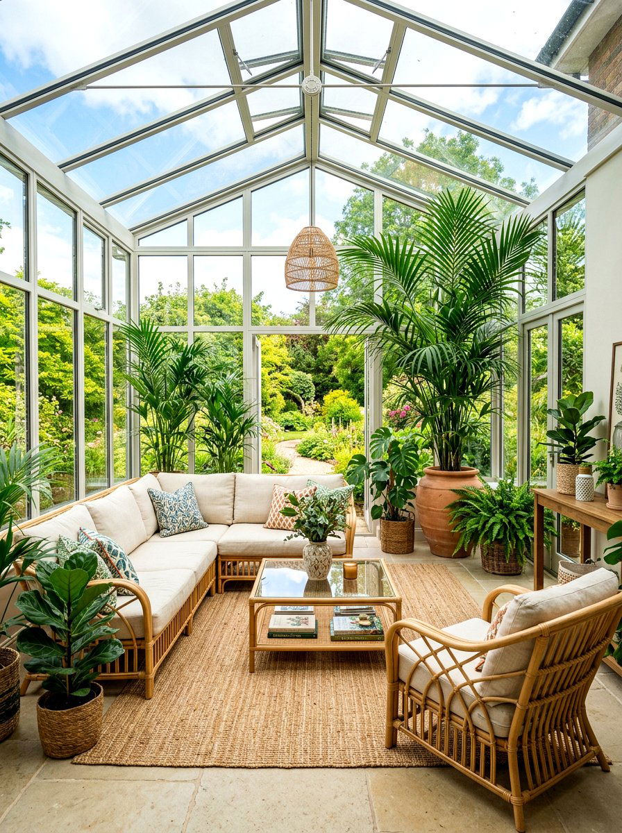 Glass Sunroom - 30 seaside cottage ideas
