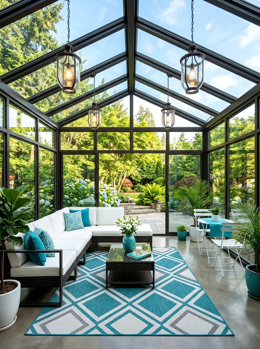 Glass Sunroom Porch - 30 cozy sunroom ideas