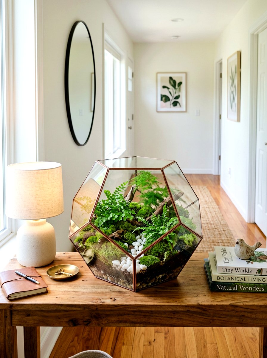 Glass Terrarium Decor - 30 indoor garden ideas