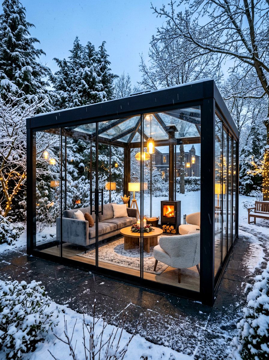 Glass Wall Gazebo - 30 gazebo ideas