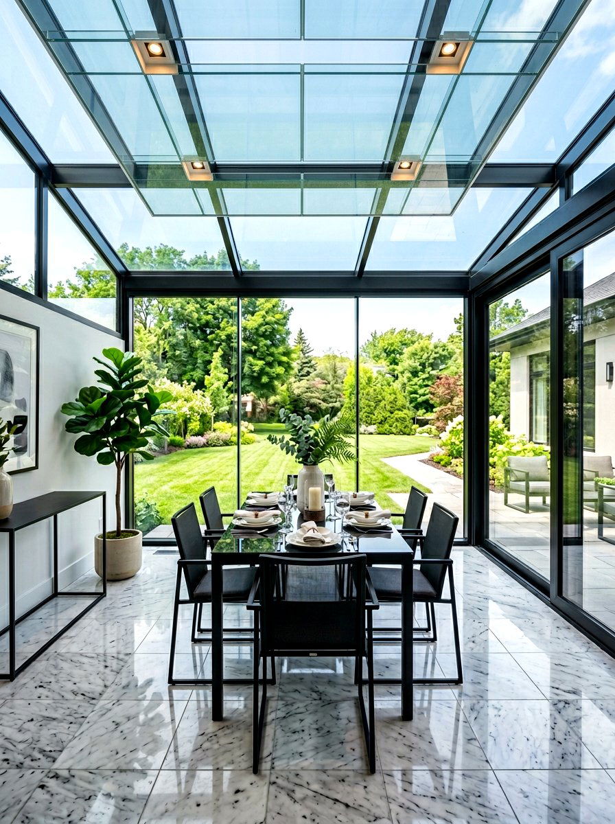 Glass enclosed porch - 30 enclosed porch ideas