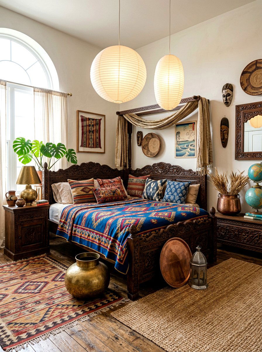 30 eclectic bedroom ideas for bold comfort and standout style