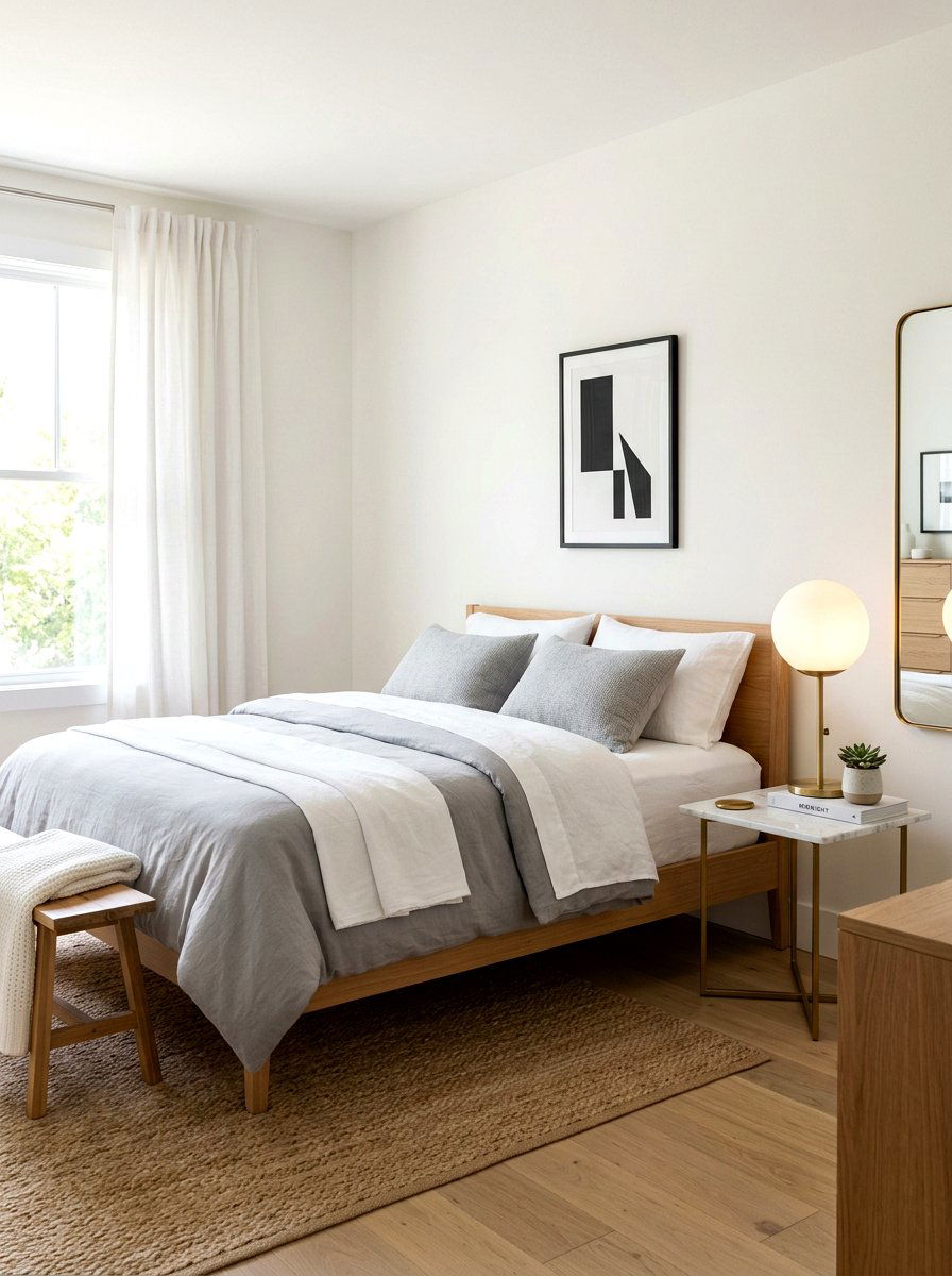 Globe Light - 30 bedside lighting ideas