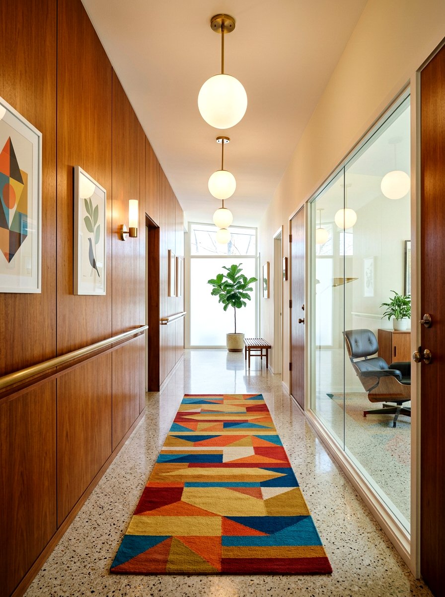 Globe Pendant Light - 30 hallway lighting ideas