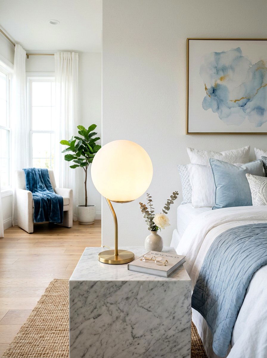 Globe Table Reading Lamp - 30 reading lamp ideas