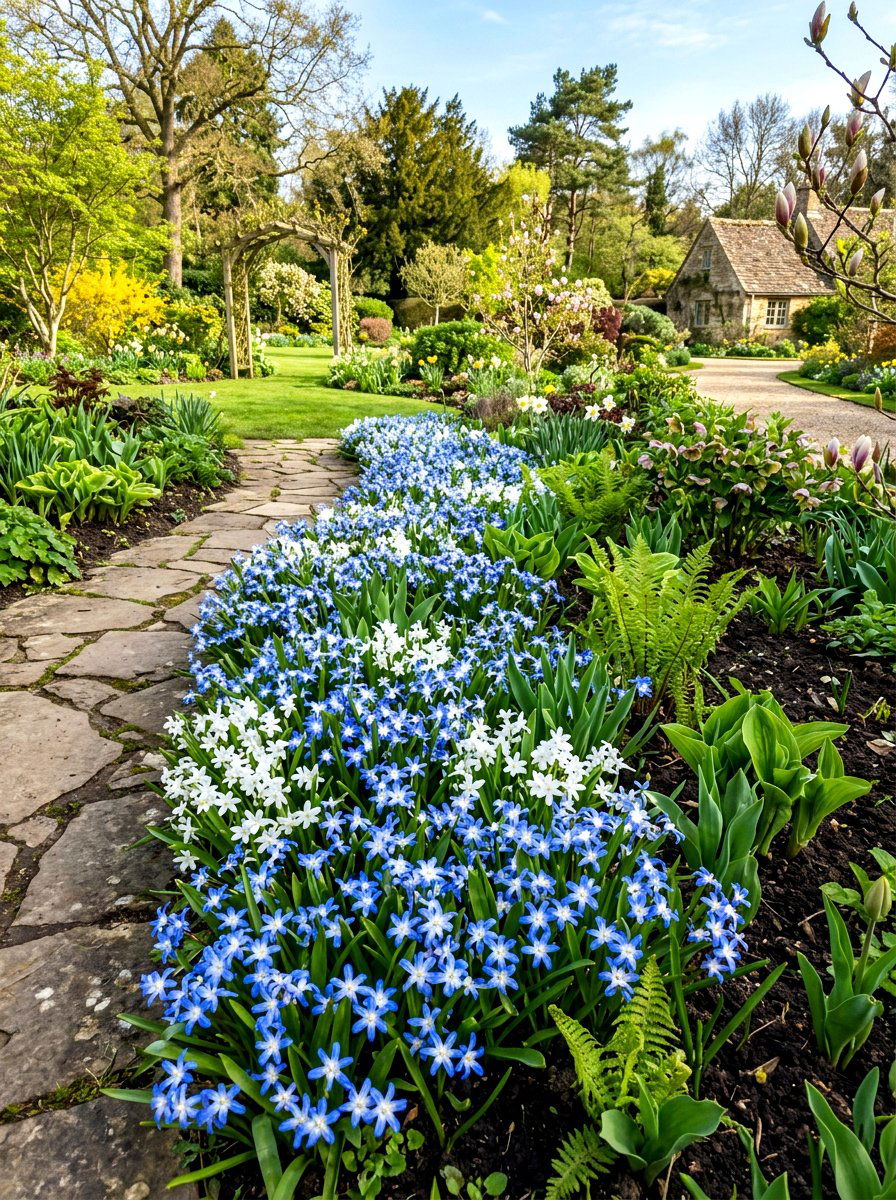 30 Spring Bulb Border Ideas for a Colorful, Easy Yearly Refresh