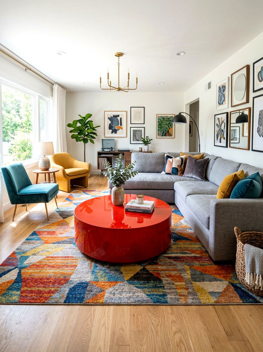 Glossy Coffee Table - 30 high gloss decor ideas