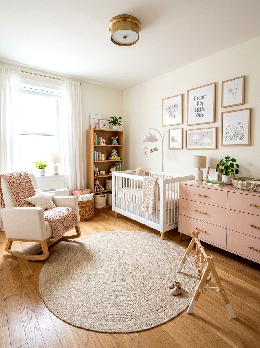 Glossy Nursery Dresser - 30 high gloss decor ideas