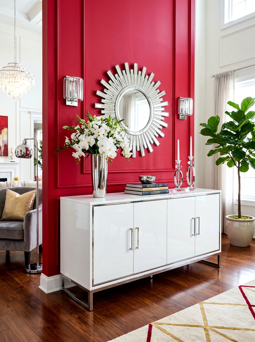 Glossy Sideboard Cabinet - 30 buffet cabinet ideas