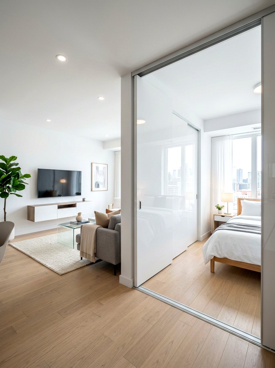 Glossy Sliding Doors - 30 high gloss decor ideas