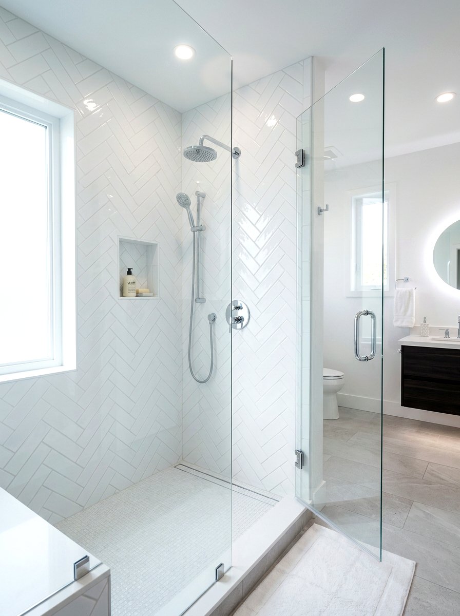 Glossy Subway Tile - 30 reflective decor ideas