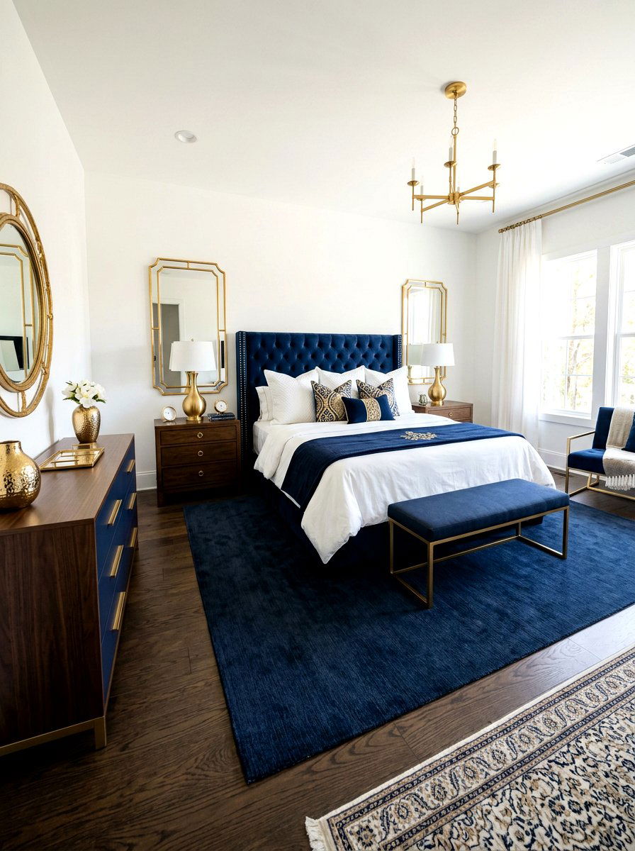 Gold Accent Bedroom Decor - 30 five star suite bedroom ideas