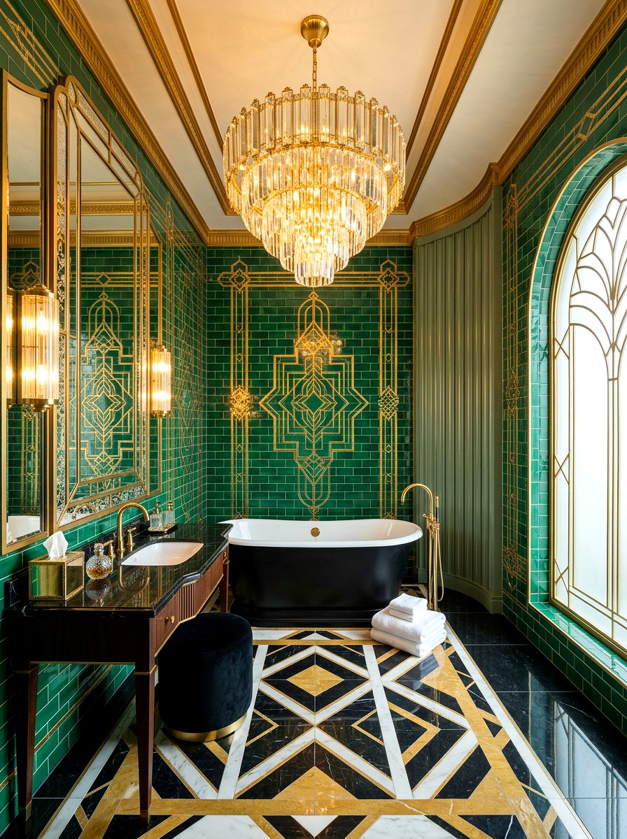 30 Chandelier Over Bathtub Ideas for Glamorous Spa-Style Baths