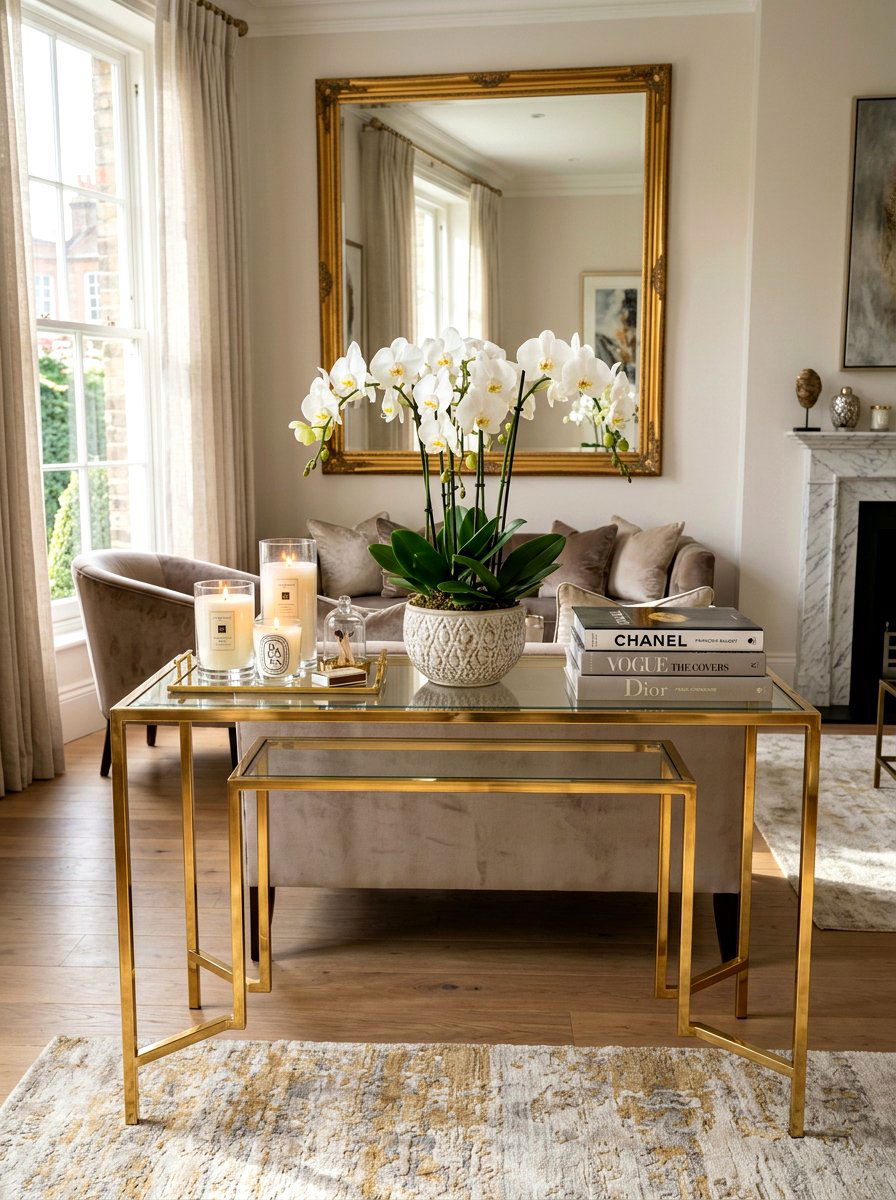 30 Console Styling Ideas for a Luxe Look That Feels Effortless