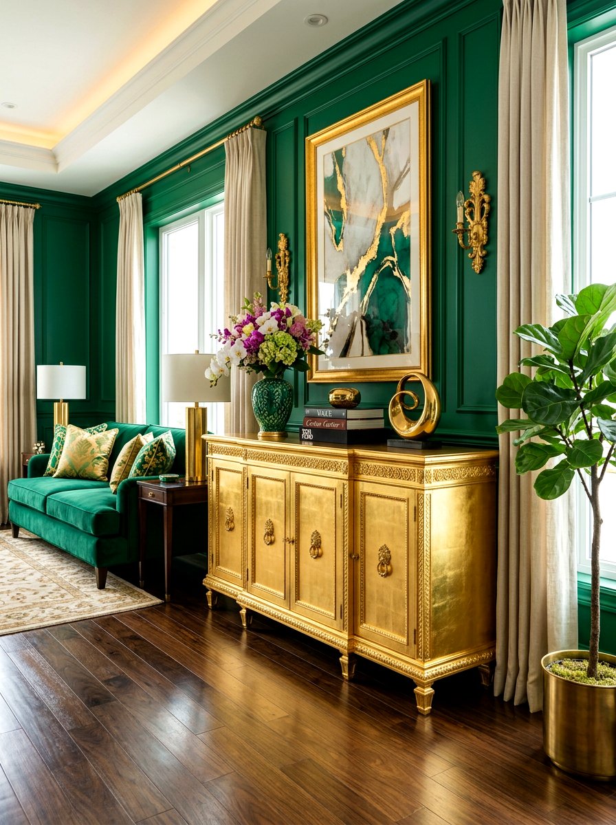 Gold Sideboard Cabinet - 30 buffet cabinet ideas