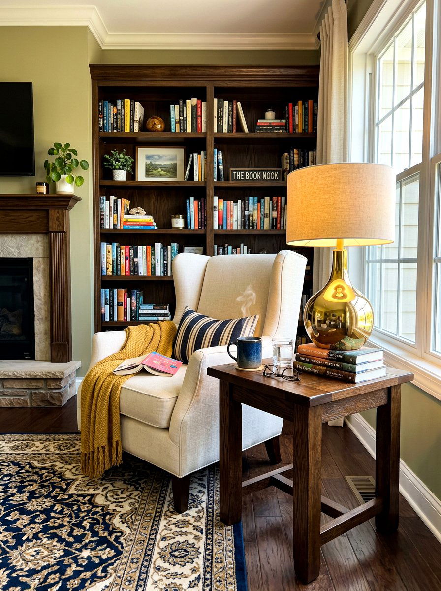 Gold Table Lamp - 30 gold accent decor ideas