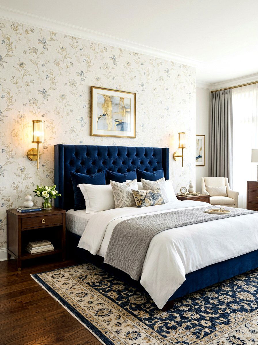 Gold Wall Sconce - 30 gold accent decor ideas