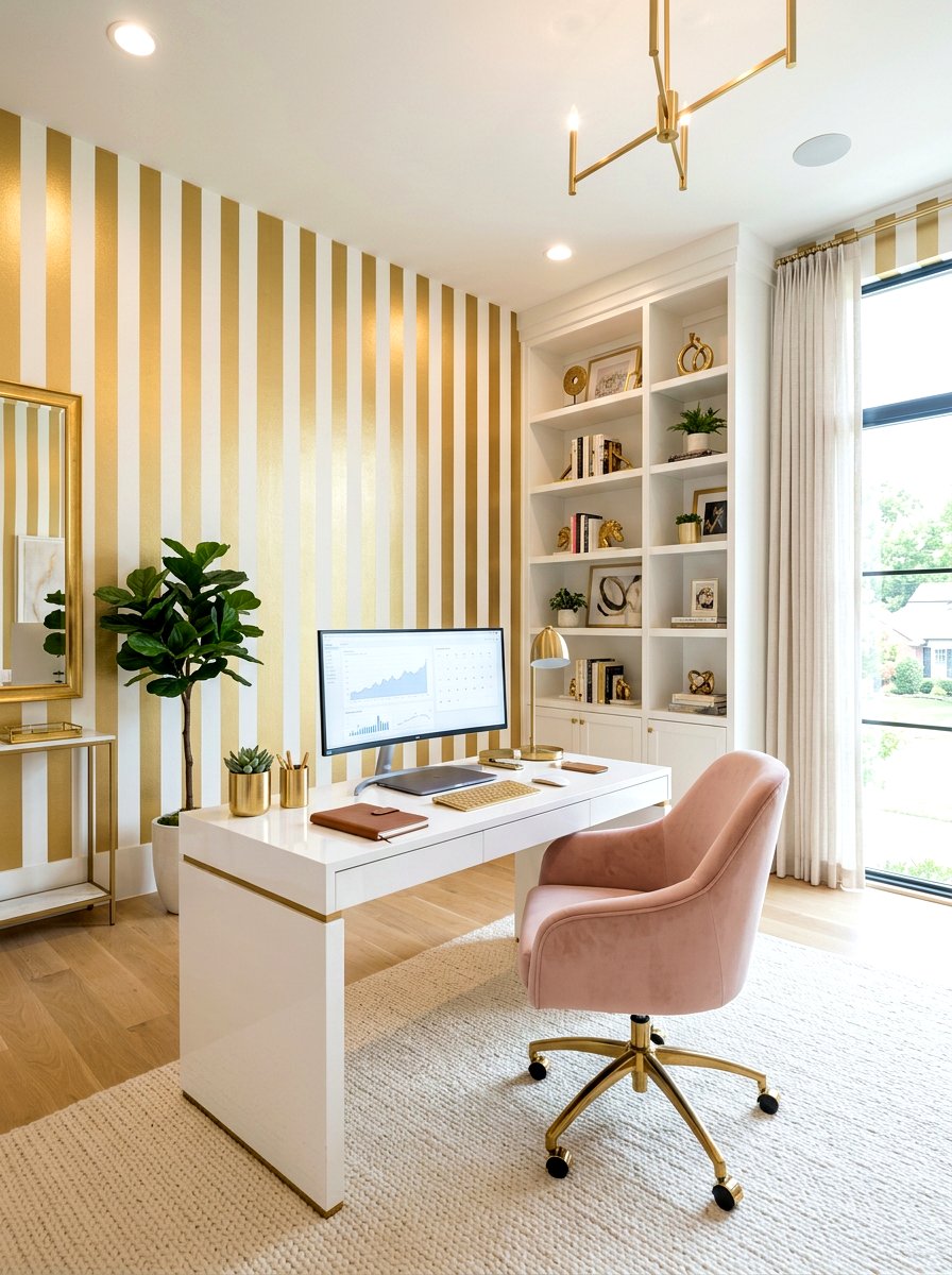 30 Striped Wall Ideas That Turn Any Room Into Instant Wow