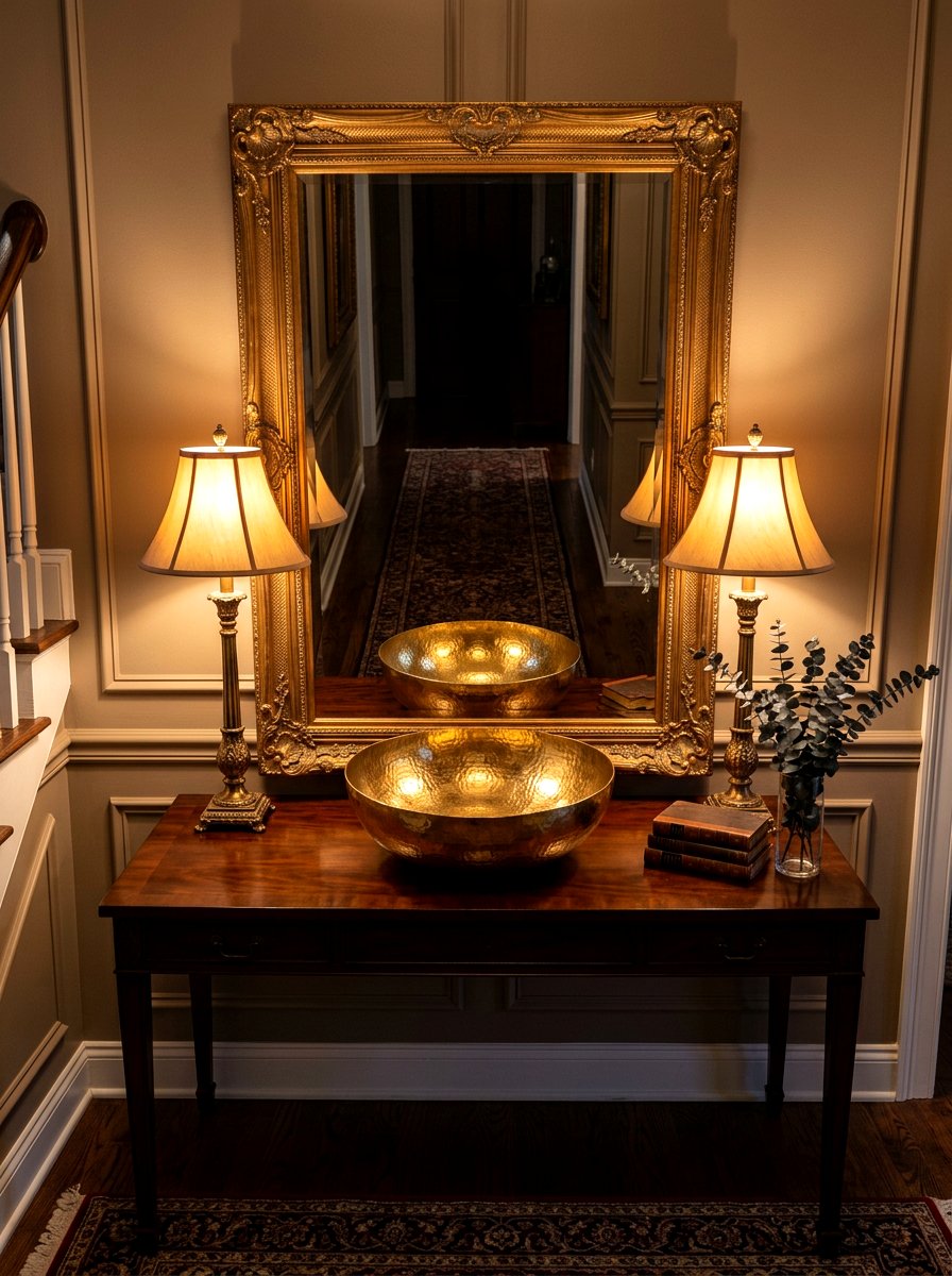 Gold decorative bowl - 30 entry bowl catchall ideas