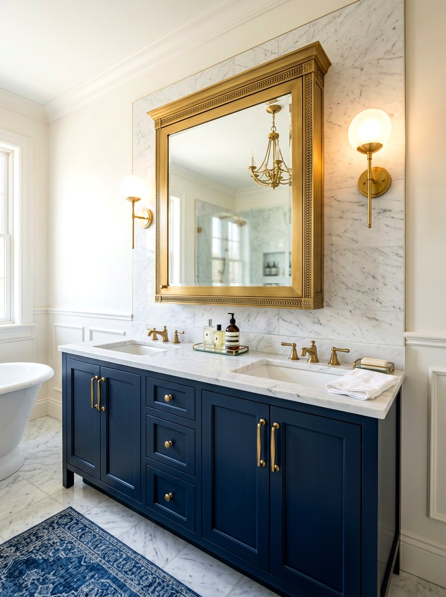 Gold frame medicine cabinet - 30 medicine cabinet ideas