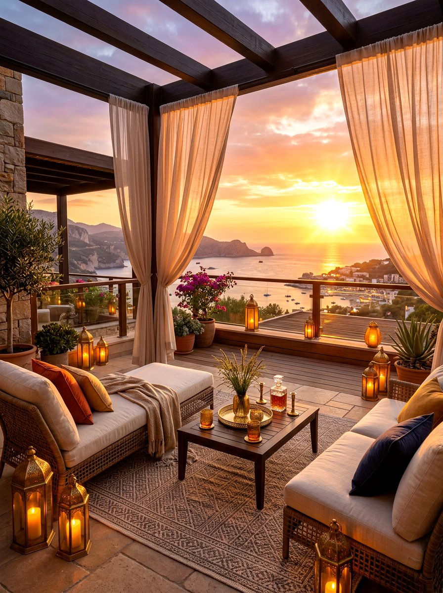 Golden Hour Terrace - 30 alfresco birthday party ideas