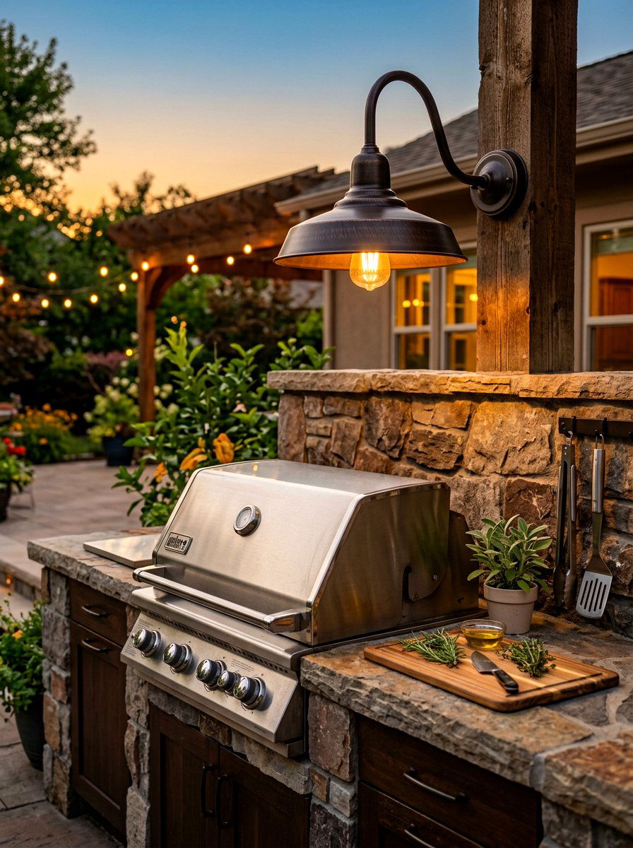 Gooseneck Barn Light - 30 outdoor wall light ideas