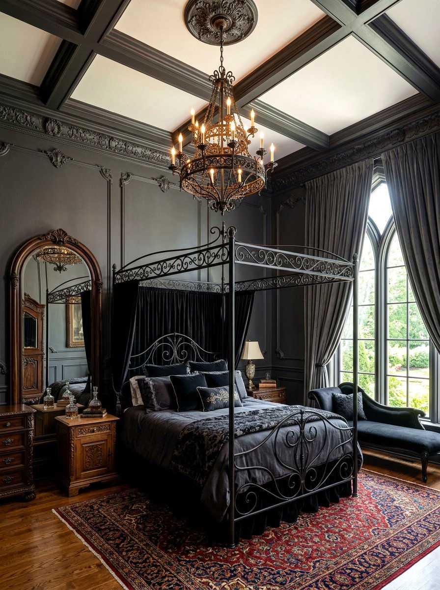 30 Dark Academia Bedroom Ideas For Cozy Study Nights At Home
