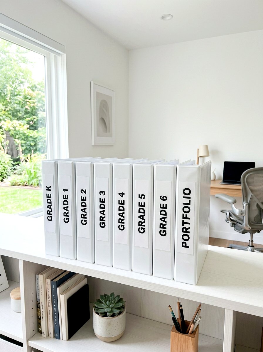 Grade Level Binder - 30 school paper organization ideas