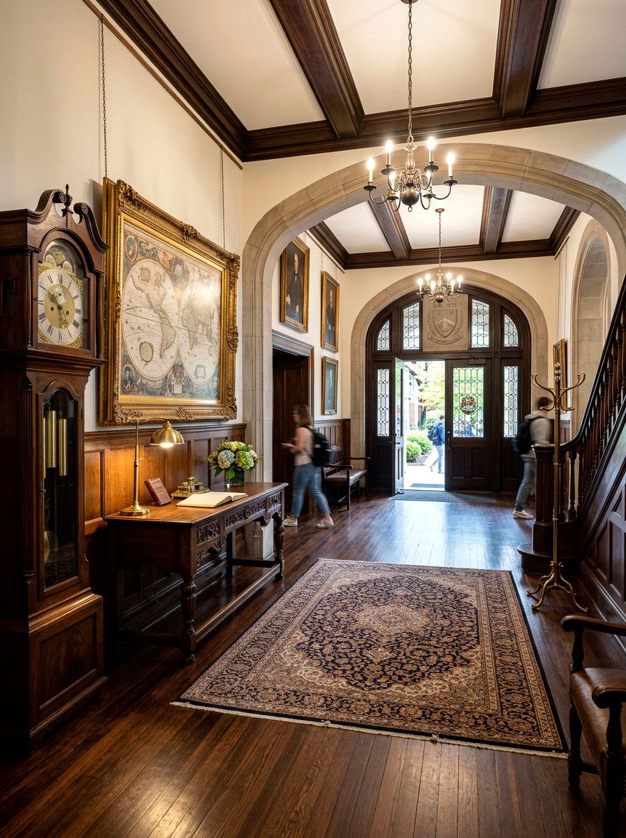 Grand Entrance Hall - 30 dark academia room ideas