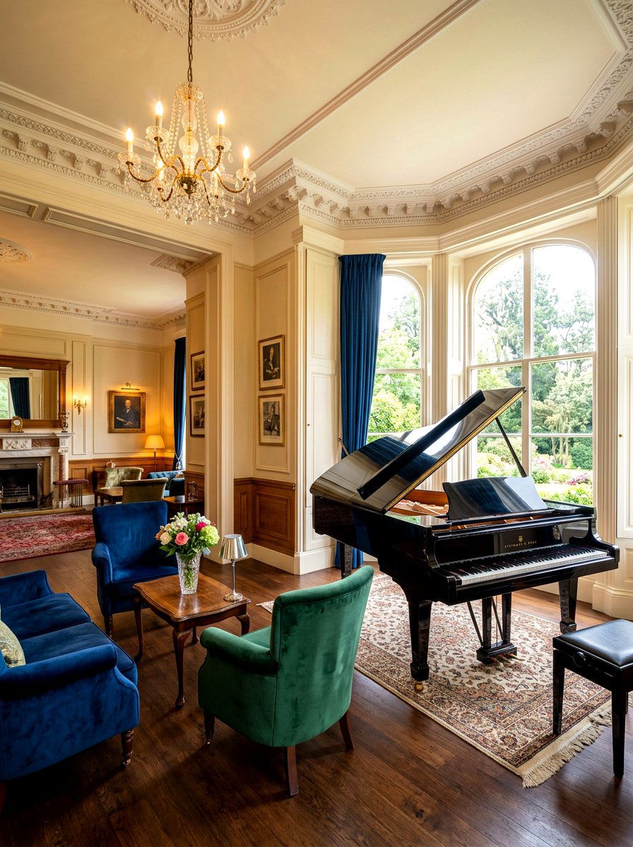 Grand Piano Lounge - 30 old money lounge ideas