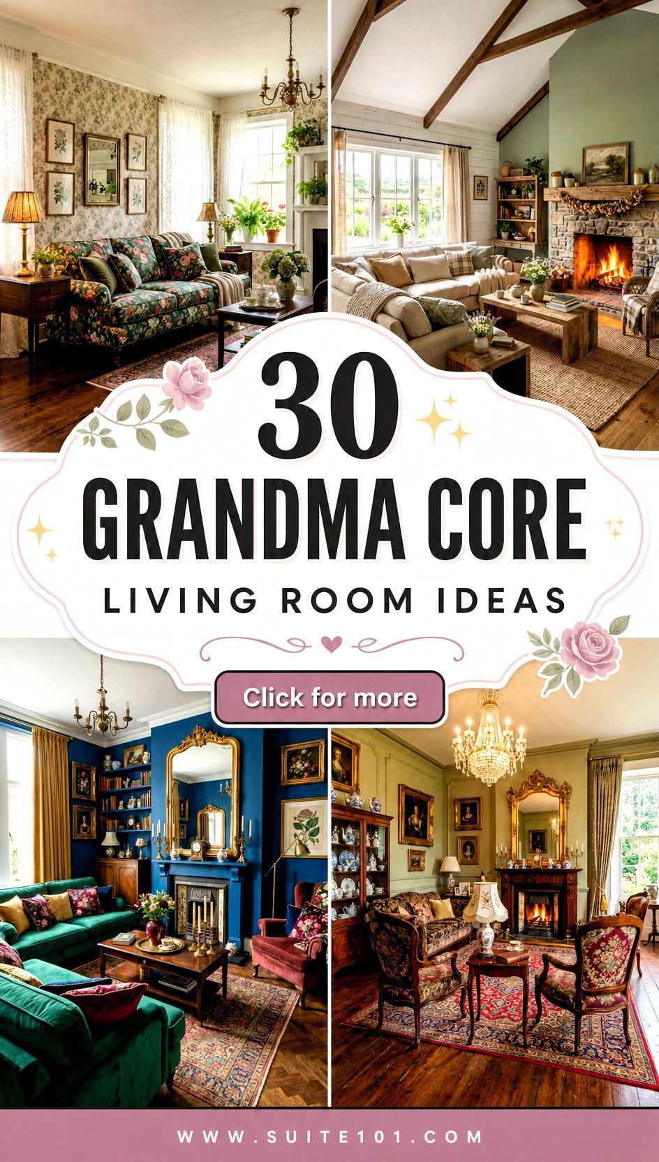 Grandma Core Living Room Ideas 30 Vintage-Style Comfort Upgrades - Grandma Core Living Room Ideas: 30 Vintage-Style Comfort Upgrades
