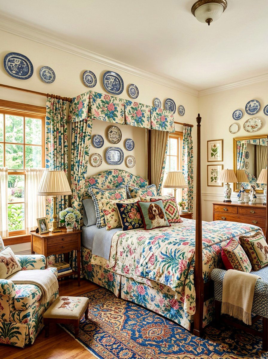 Grandmillennial Bedroom - 30 coquette bedroom decor ideas