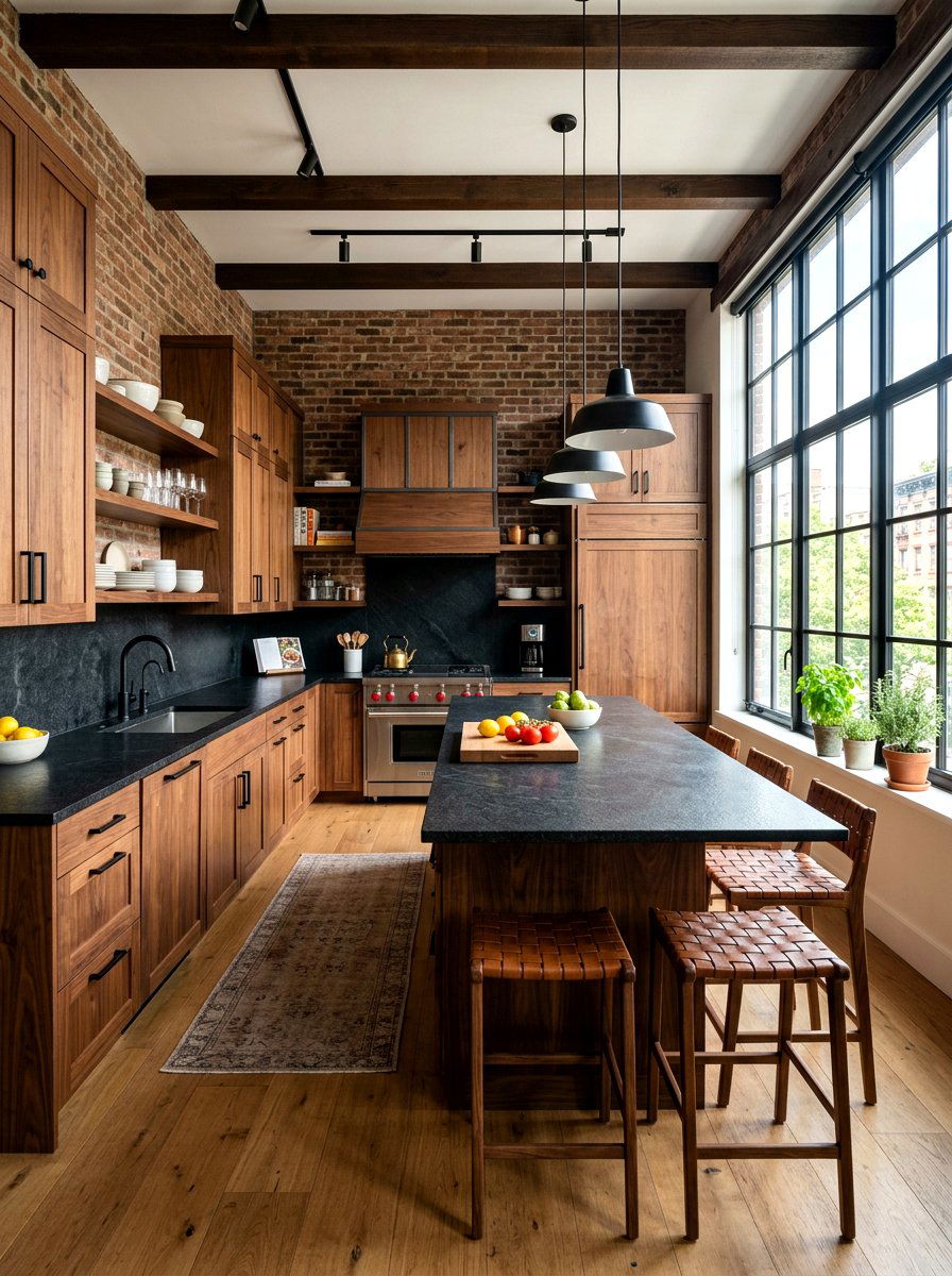 Granite Countertop Surface - 30 slab stone kitchen ideas