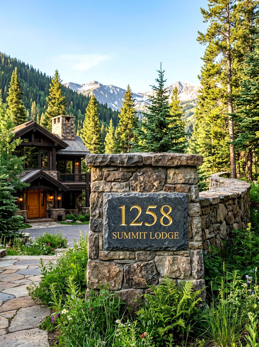 30 House Number Sign Ideas Luxury for a Stunning Entry Upgrade