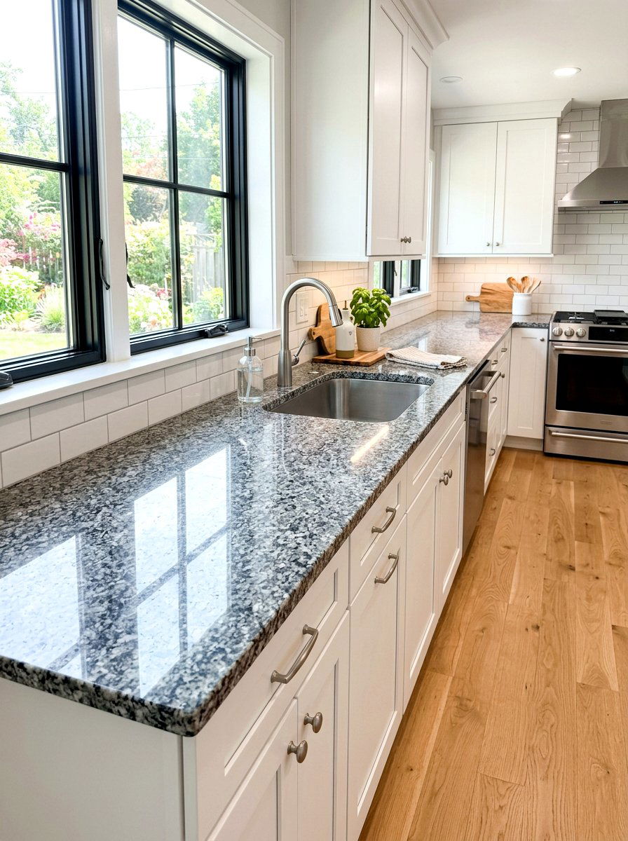 Granite Kitchen Countertop - 30 traditional kitchen ideas