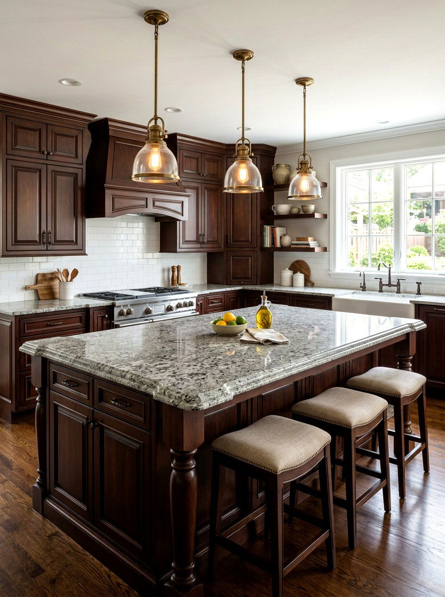 Granite Kitchen Island - 30 kitchen island ideas