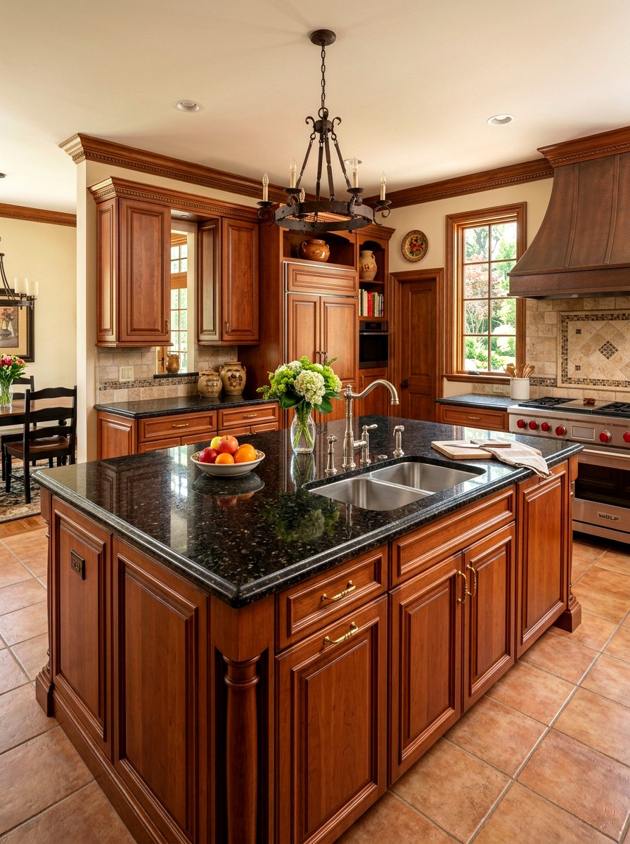 Granite kitchen island with sink - 30 kitchen island with sink ideas