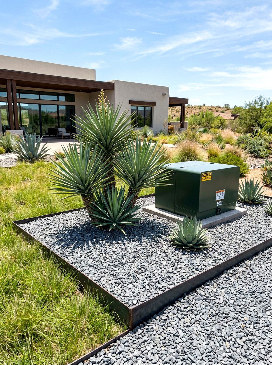 Gravel Bed Landscaping For Utility Box - 30 utility box cover ideas