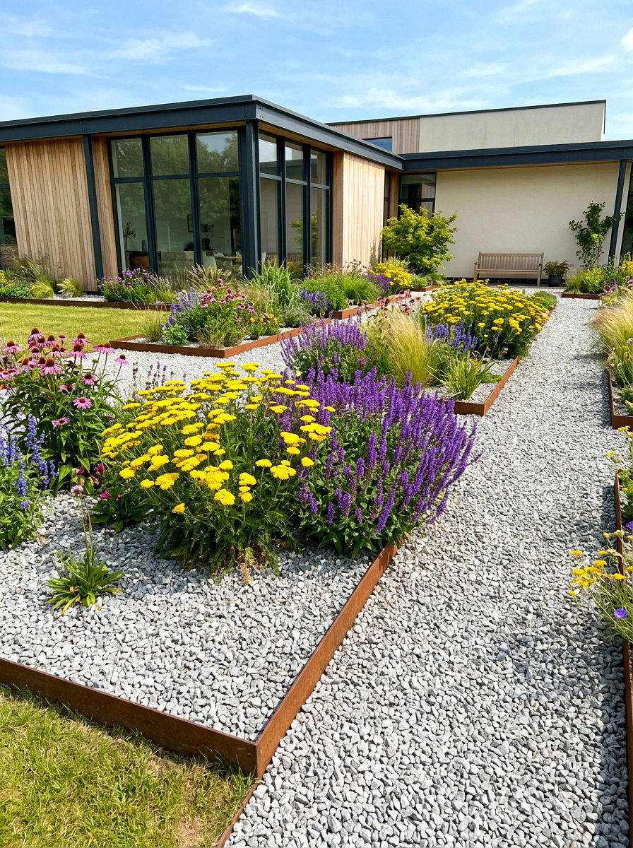 Gravel Garden Wildflowers - 30 wildflower garden ideas