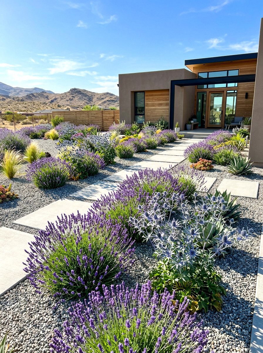 Gravel Meadow - 30 meadow garden ideas