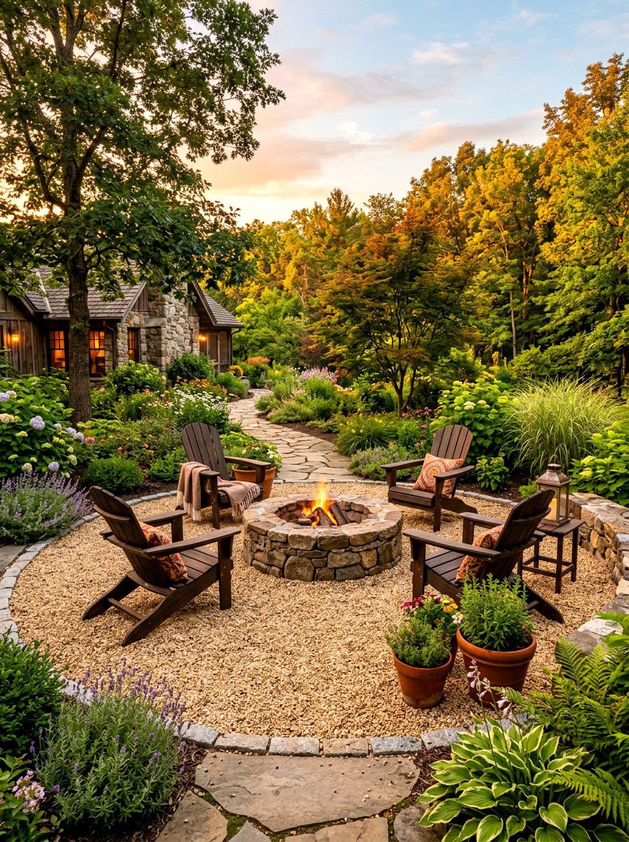 Gravel Patio Installation - 30 patio makeover ideas
