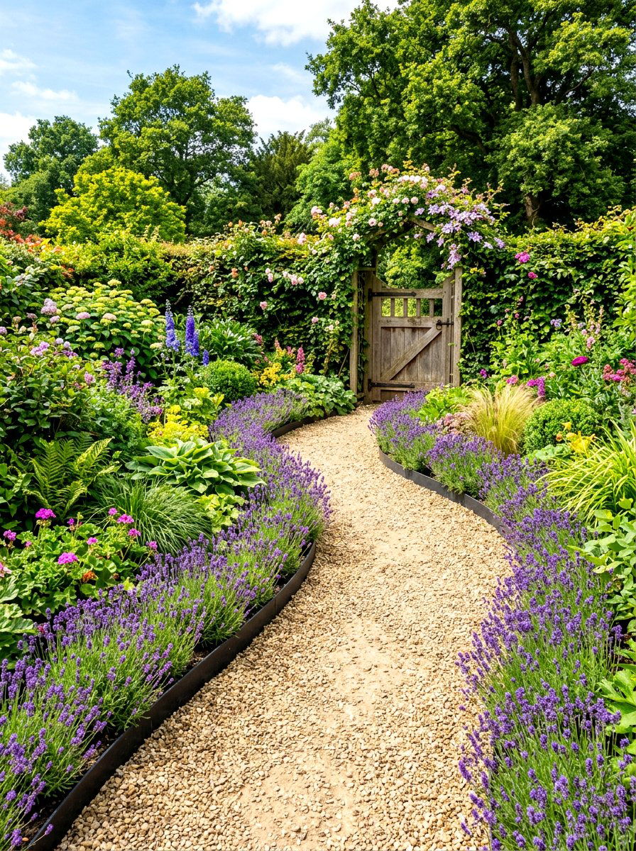 Gravel Walkway - 30 backyard landscaping ideas